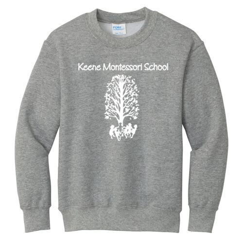 Keene Montessori Youth Crew Neck Sweatshirt Thumbnail